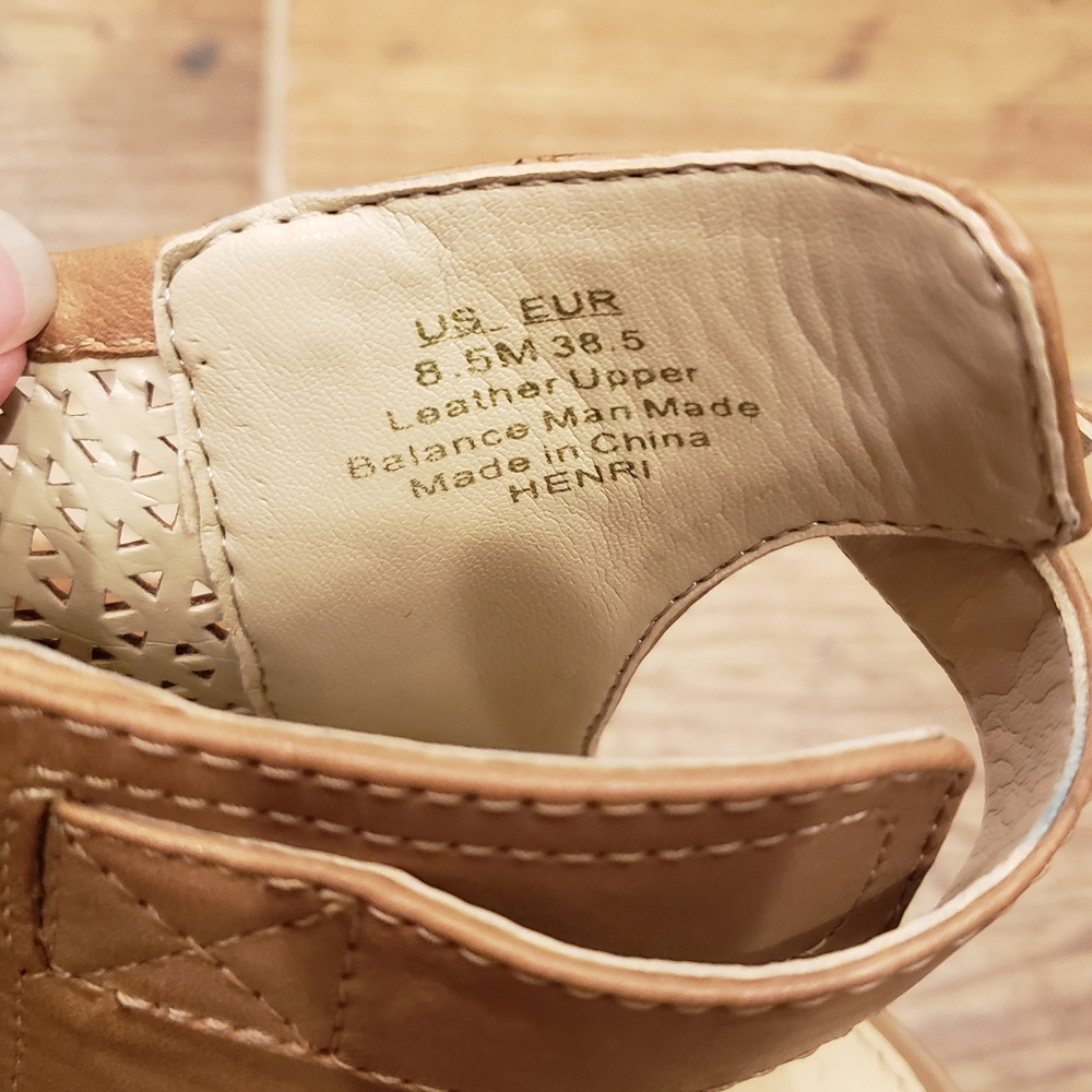 Sam Edelman Open Toed Booties Size 8.5 - image 5